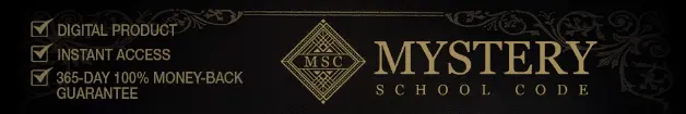 Mystery School Code Label